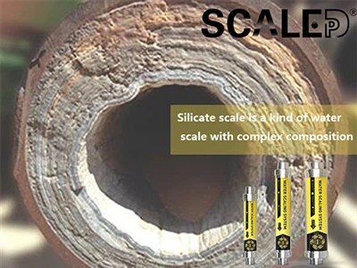 Silicaatsteen, een speciaal soort watersteen, de chemische ontkalkingsmiddele...